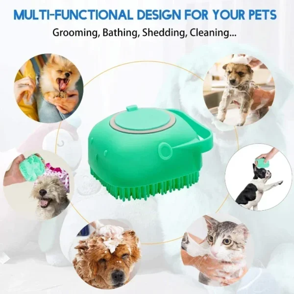 Pet Dog Shampoo Brush - Image 5