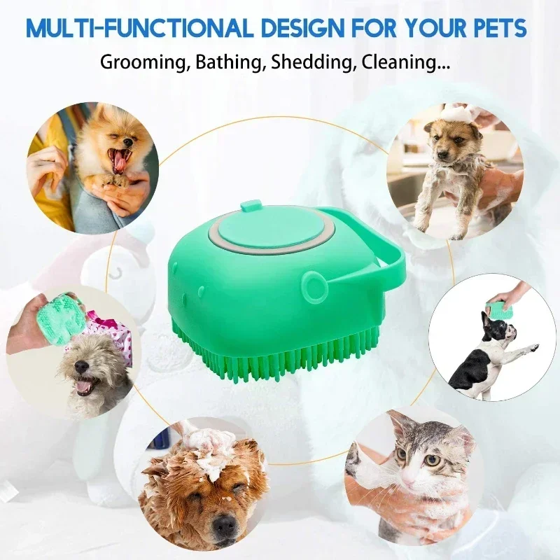 Pet Dog Shampoo Brush - Image 5
