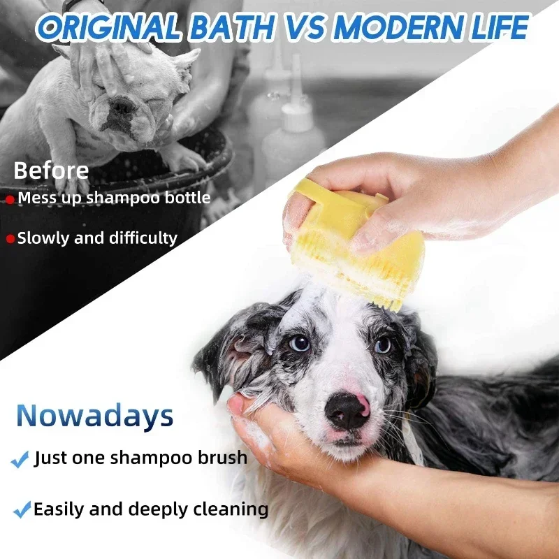 Pet Dog Shampoo Brush - Image 4