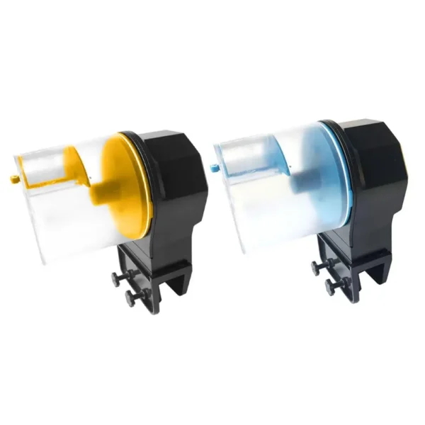 AUTOMATIC FISH FEEDER - ELECTRIC, BATTERY-OPERATED, FOR AQUARIUM & POND