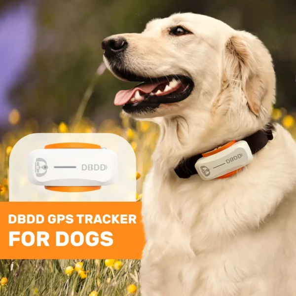 GPS DOG TRACKER WATERPROOF WITH REAL-TIME TRACKING iOS ANDROID