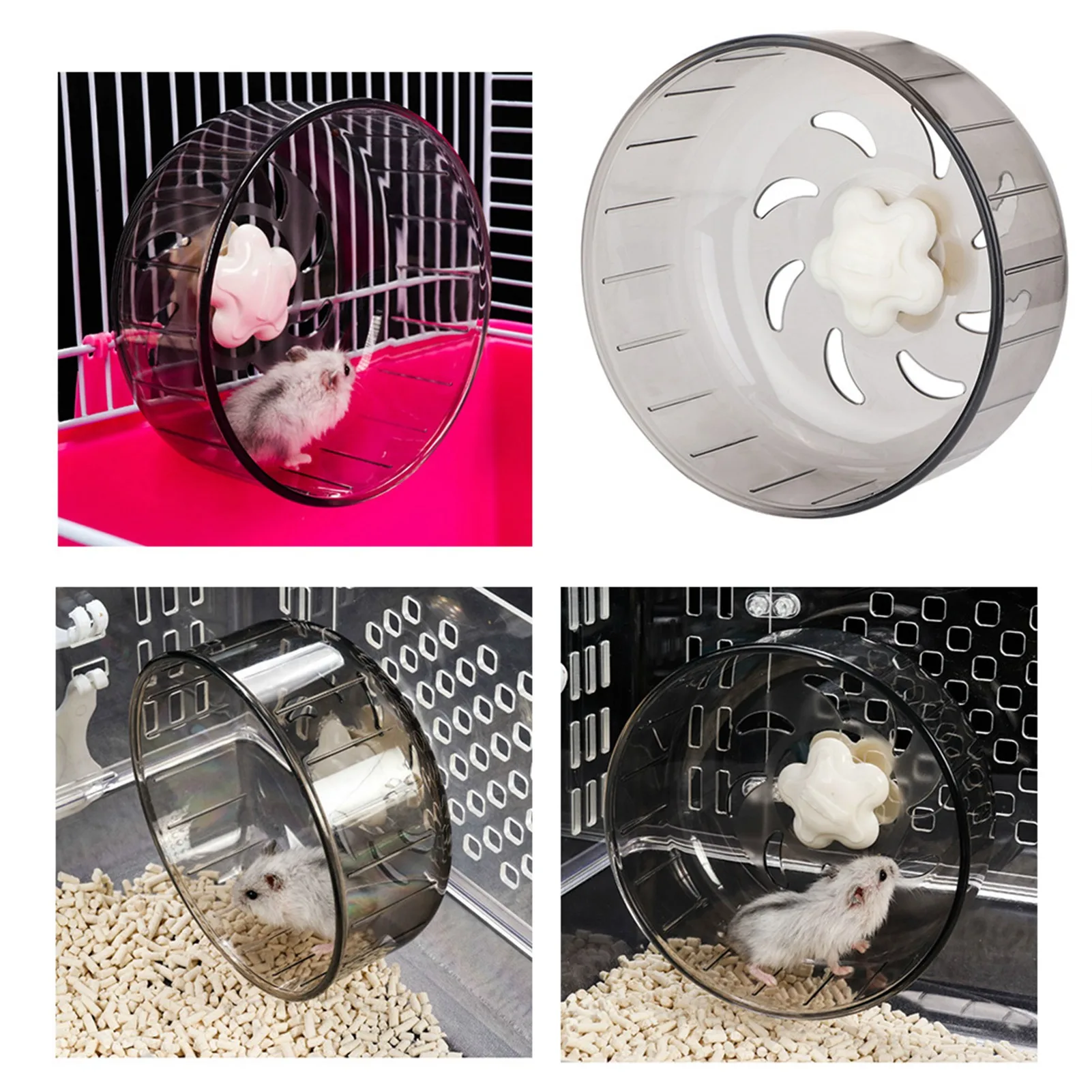 SMALL PET 13CM EXERCISE WHEEL FOR HAMSTERS AND RATS - Image 8