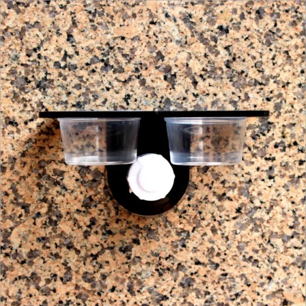 REPTILE FEEDER WITH SUCTION CUP AND BOWL FOR FOOD & WATER - Image 11