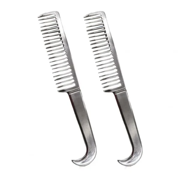 2024 NEW THICKENED METAL HORSE COMB – DURABLE MANE AND TAIL GROOMING TOOL - Image 2