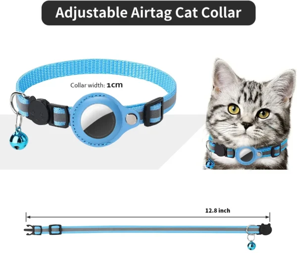 Cat AirTag Holder Collar Breakaway - Image 3