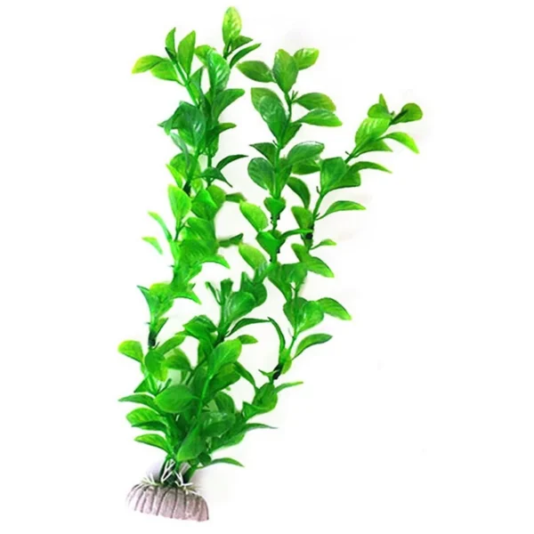 14 ARTIFICIAL AQUARIUM DECOR PLANTS – WATER WEEDS & FISH TANK GRASS DECOR - Image 13
