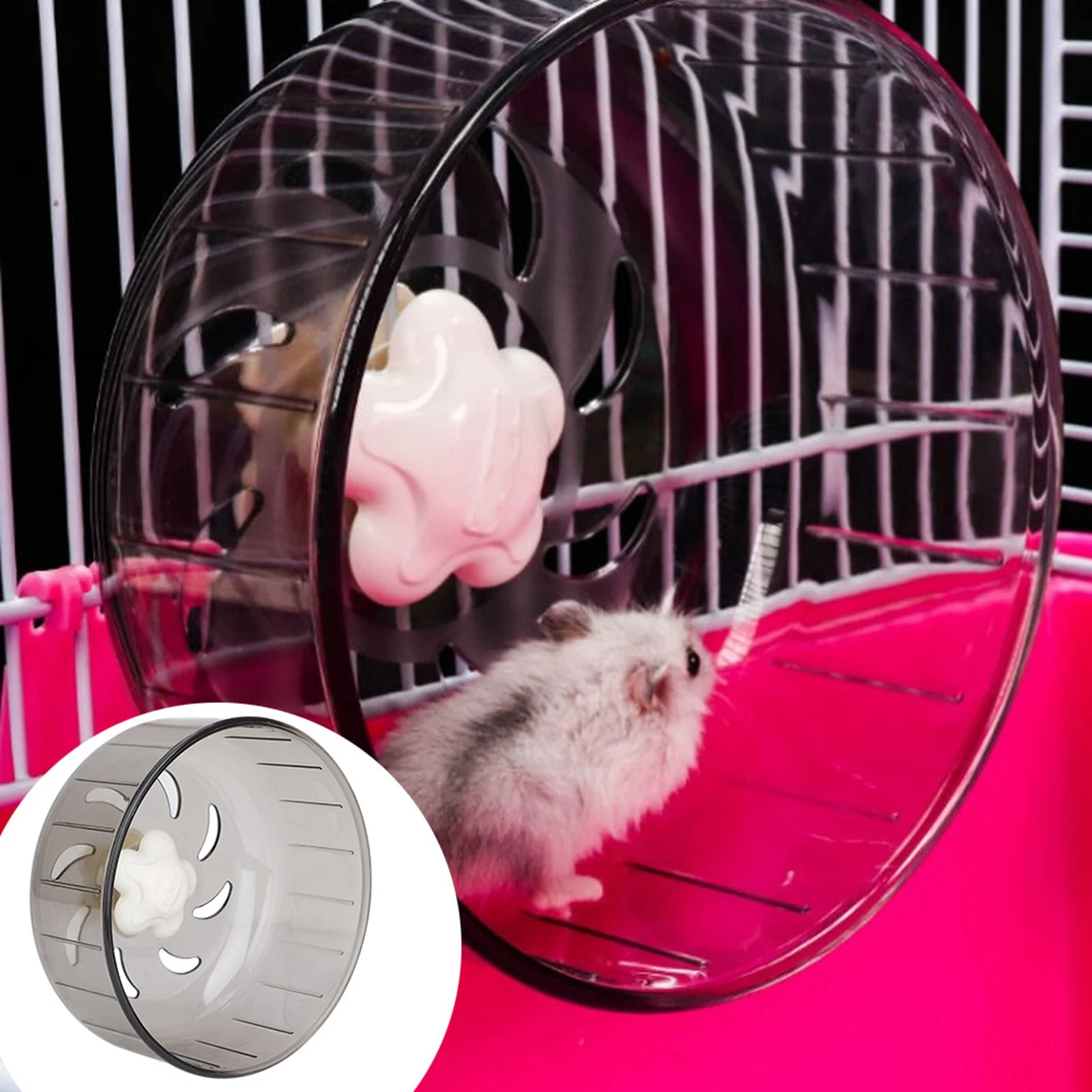 SMALL PET 13CM EXERCISE WHEEL FOR HAMSTERS AND RATS
