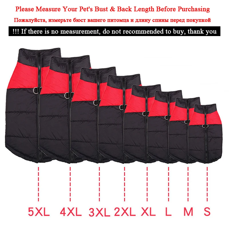 Winter Waterproof Warm Dog Clothes - Image 5