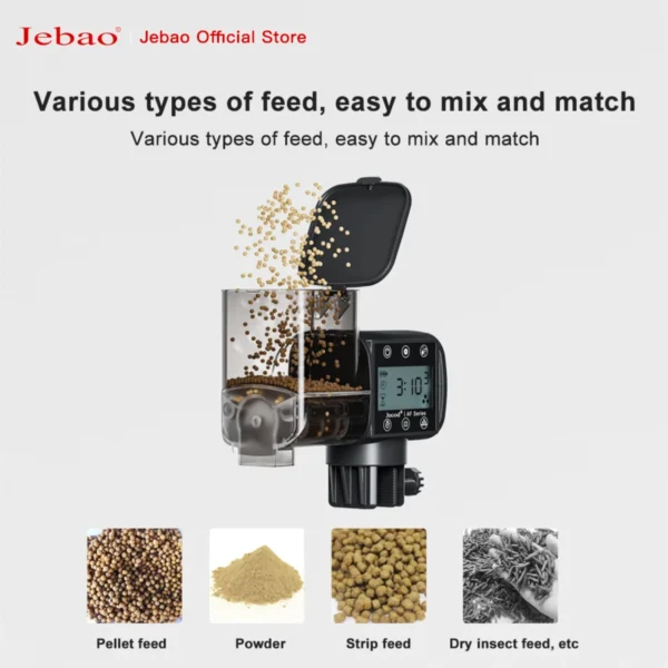 JECOD AQUARIUM FISH TANK FEEDER – INTELLIGENT AUTOMATIC FEEDER FOR YOUR FISH! - Image 3