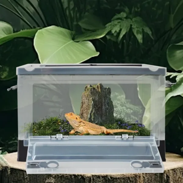 TRANSPARENT REPTILE BREEDING CAGE FOR LIZARDS AND AMPHIBIANS - Image 6