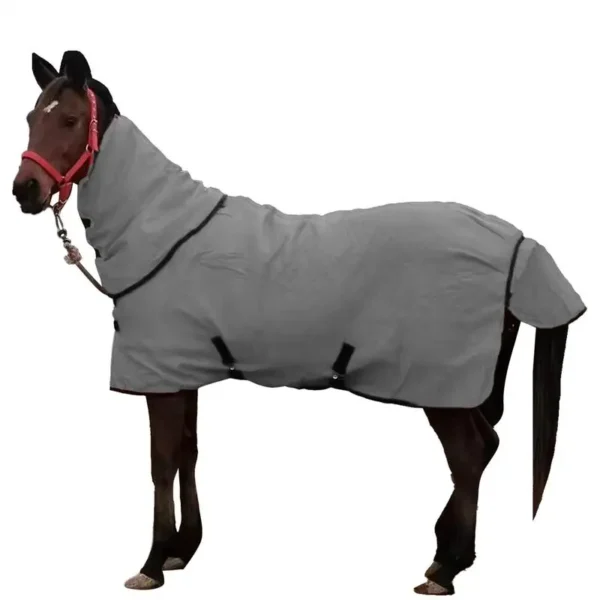 WATERPROOF HORSE BLANKET WITH NECK COVER - WINTER HORSE PROTECTION