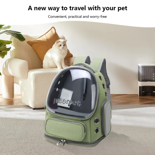 SPACE BACKPACK CARRIER BAG – COMFORTABLE AND STYLISH TRANSPORT FOR YOUR PET!