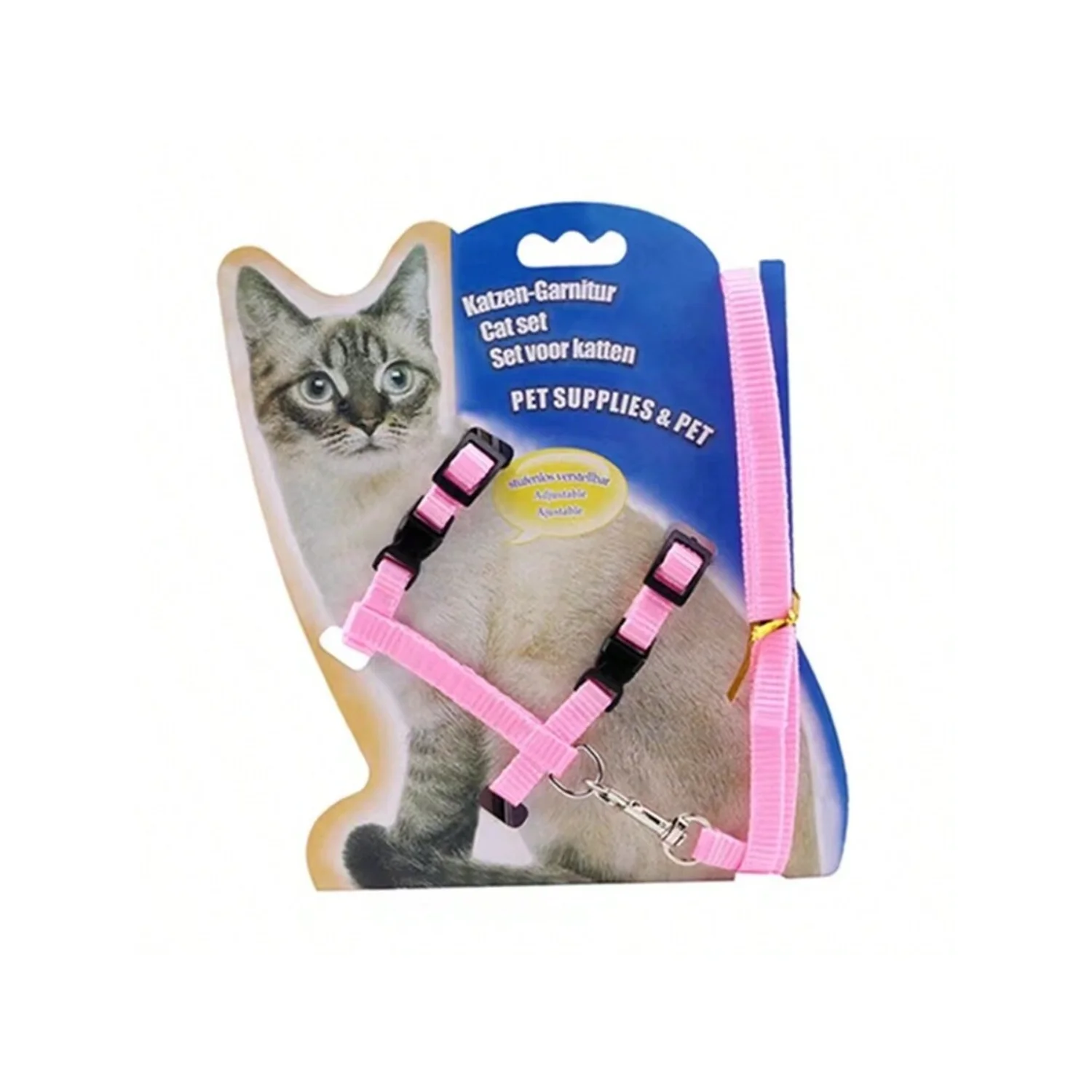 PET CAT HARNESS LEASH SET – COMFORTABLE AND SECURE FOR OUTDOOR ADVENTURES! - Image 5