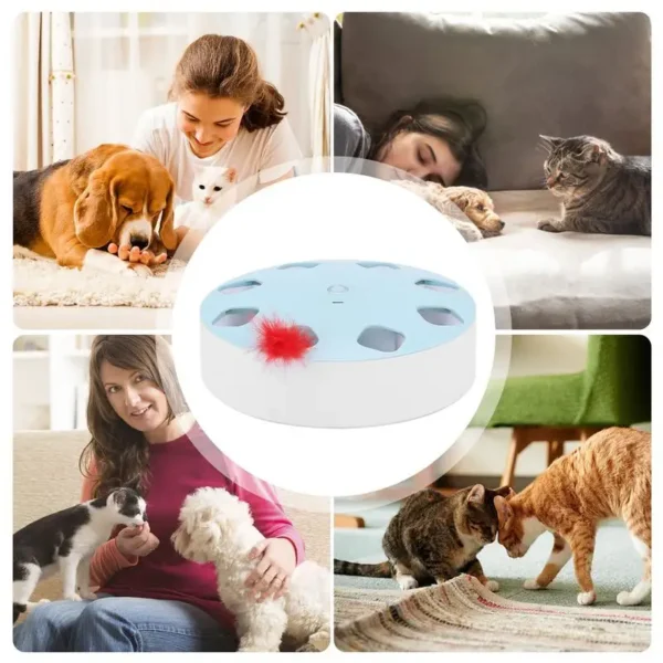 INTERACTIVE CAT FEATHER TOY – HOURS OF FUN FOR YOUR KITTY! - Image 5