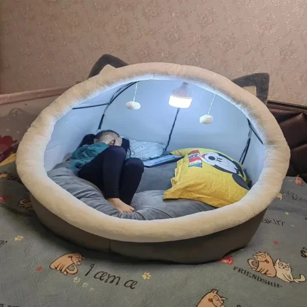 LARGE CARTOON STYLE PET NEST SUITABLE FOR LIVING WITH DOGS AND CATS - Image 12