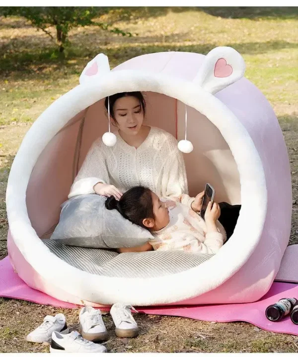 LARGE CARTOON STYLE PET NEST SUITABLE FOR LIVING WITH DOGS AND CATS - Image 8