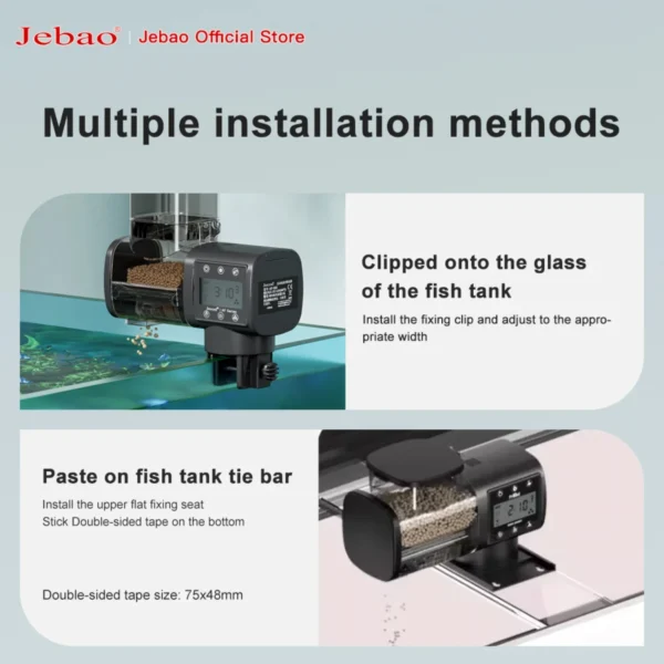 JECOD AQUARIUM FISH TANK FEEDER – INTELLIGENT AUTOMATIC FEEDER FOR YOUR FISH! - Image 5