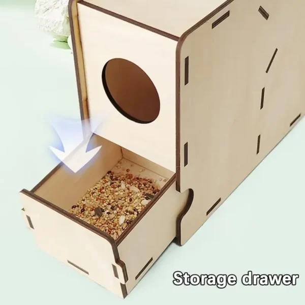 BIRD FEED BLOWN SHELL SPLITTER MACHINE WITH WOODEN GRAIN SPLITTER AND CHAFF SEPARATOR - Image 6