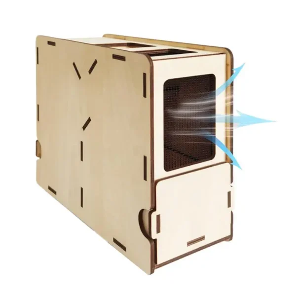 BIRD FEED BLOWN SHELL SPLITTER MACHINE WITH WOODEN GRAIN SPLITTER AND CHAFF SEPARATOR - Image 2