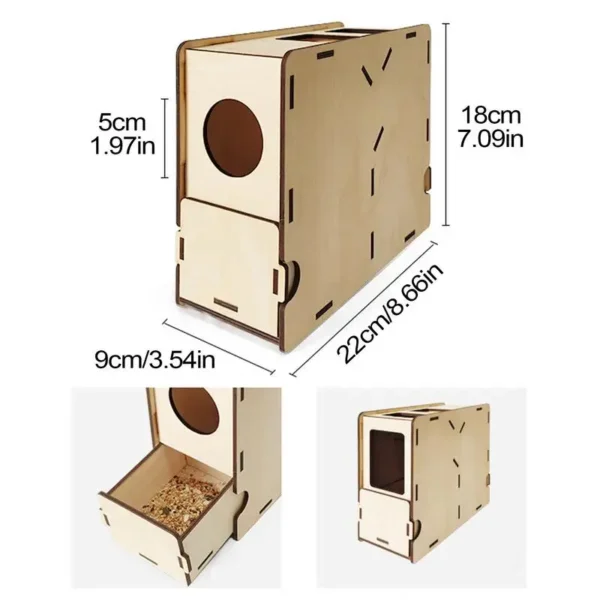 BIRD FEED BLOWN SHELL SPLITTER MACHINE WITH WOODEN GRAIN SPLITTER AND CHAFF SEPARATOR - Image 4