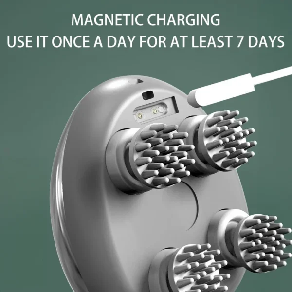 3D PET HEAD MASSAGER – RECHARGEABLE, RELAXES & BOOSTS HAIR GROWTH FOR PET - Image 5