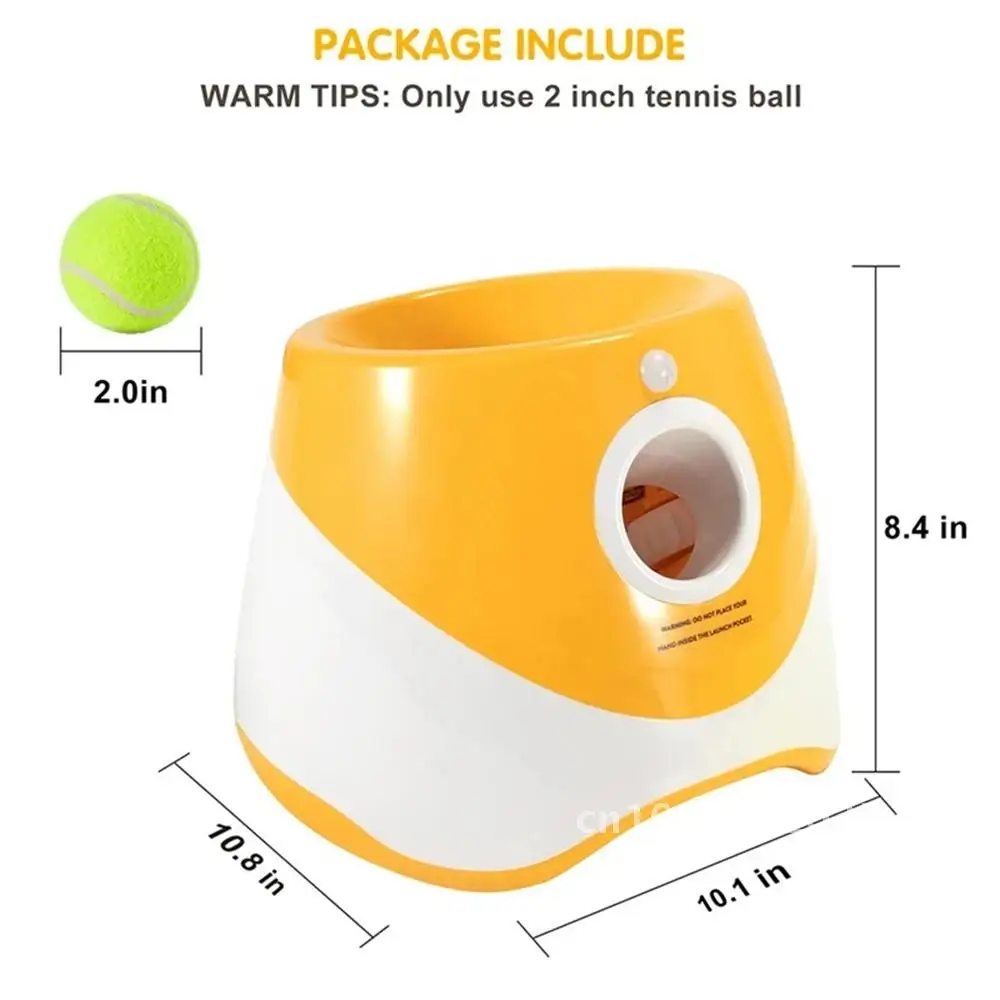 AUTOMATIC TENNIS BALL LAUNCHER FOR DOGS – RECHARGEABLE INTERACTIVE TRAINING TOY - Image 4