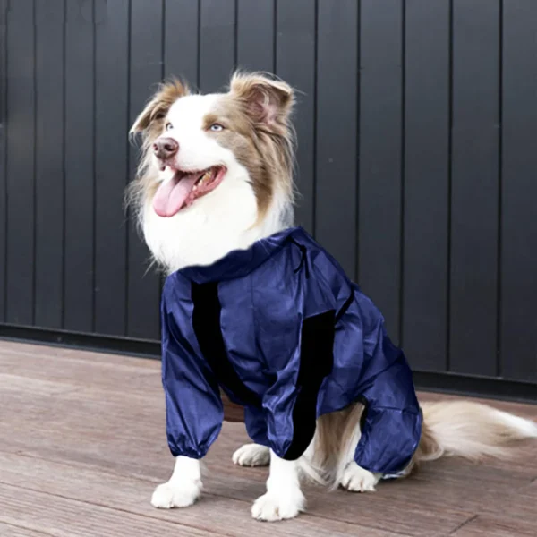 WATERPROOF WINTER DOG JACKET – FLEECE-LINED JUMPSUIT FOR MEDIUM & LARGE DOGS - Image 3