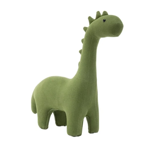 KNITTED CARTOON ANIMAL DECOR – GIRAFFE & DINOSAUR SOFA ORNAMENT - Image 5