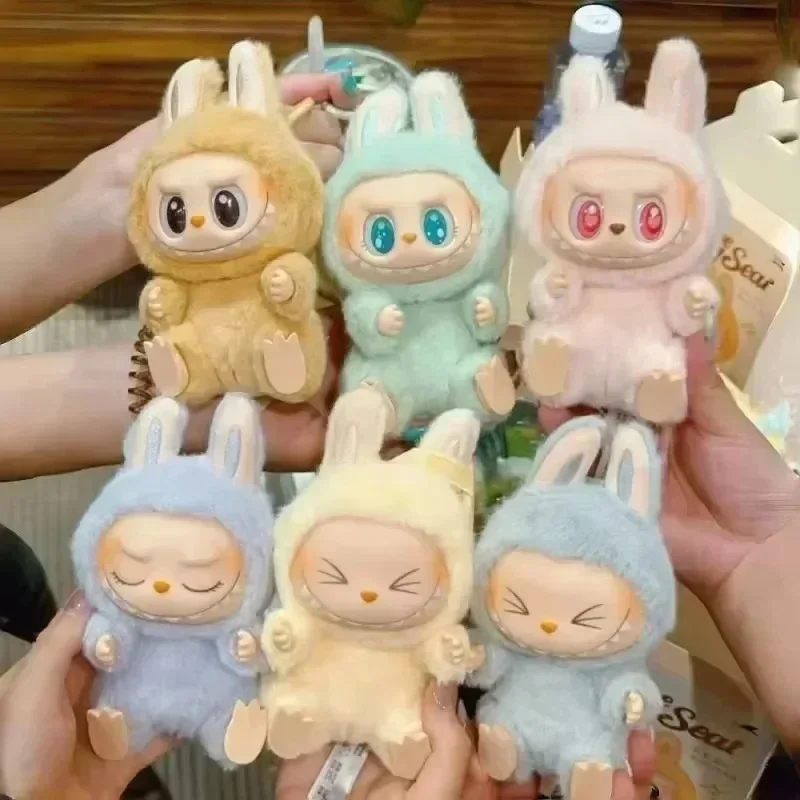 LABUBU SIT-DOWN PARTY VINYL FIGURE 5.9IN ANIME TOY KEYCHAIN GIFT - Image 5